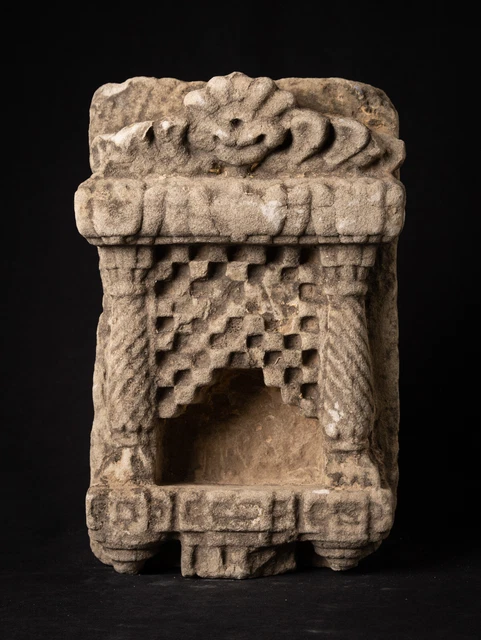 Antique sandstone shrine from India from India, 19th century