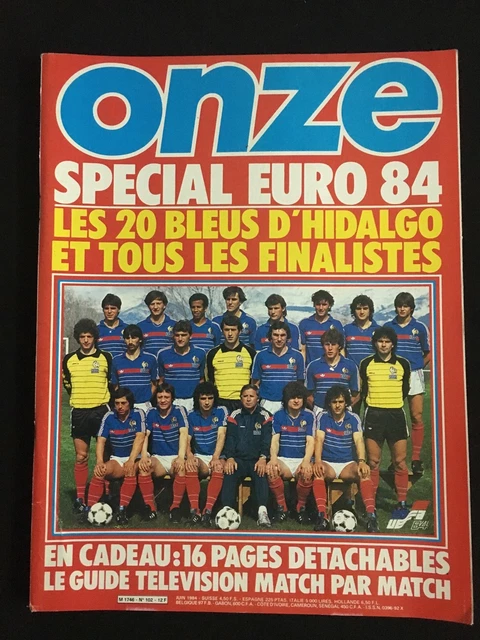 Euro de Football 1984 en France - Lens , Stade Félix Bollaert - Affiche
