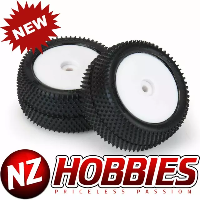 Proline PRO829713 Prism Carpet Tires MTD White Mini-B Rear