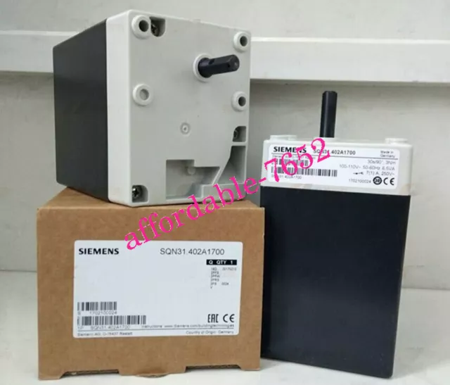 ONE Siemens SQN31.402A1700  Actuator New Expedited Shipping DHL or FedEX