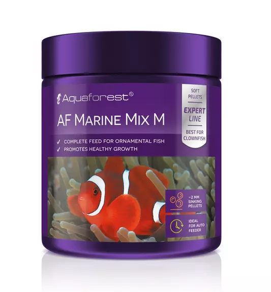 Aquaforest Marine Mélange M 120g - pour Taille Medium Poissons