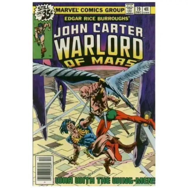 John Carter: Warlord of Mars (1977 series) #19 in VF + cond. Marvel comics [h~