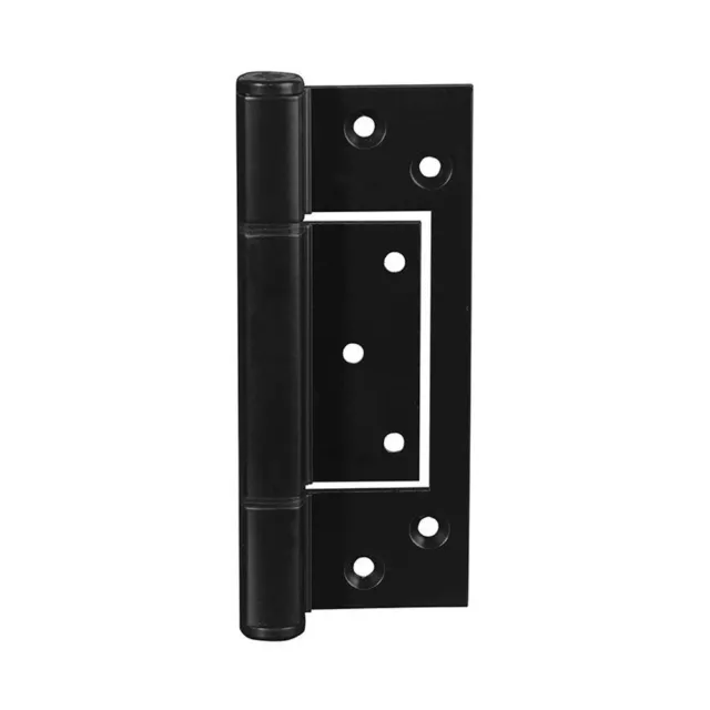 McCallum A105F Aluminum Interfold Heavy Duty Door Hinge 130mm Black A105BLK