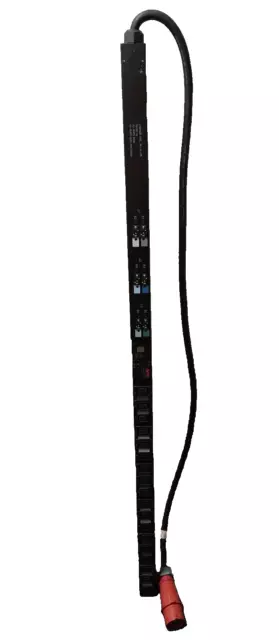 APC AP7856A Rack Pdu Medidor Zero U 22KW 230V(12) C19 & (6)C13 6FT Cuerda