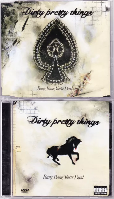 Dirty Pretty Things (Libertines) - Bang Bang Your Dead - Scarce 7trk CD/DVD set