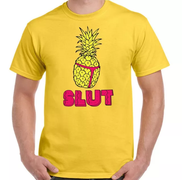 PINEAPPLE SLUT T-SHIRT Mens Lonely Island Brooklyn nine-nine 99 Unisex Tee Top