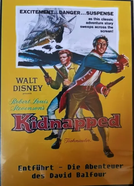 Abenteuer DVD Walt Disney's Kidnapped - Entführt- Die Abenteuer des David...