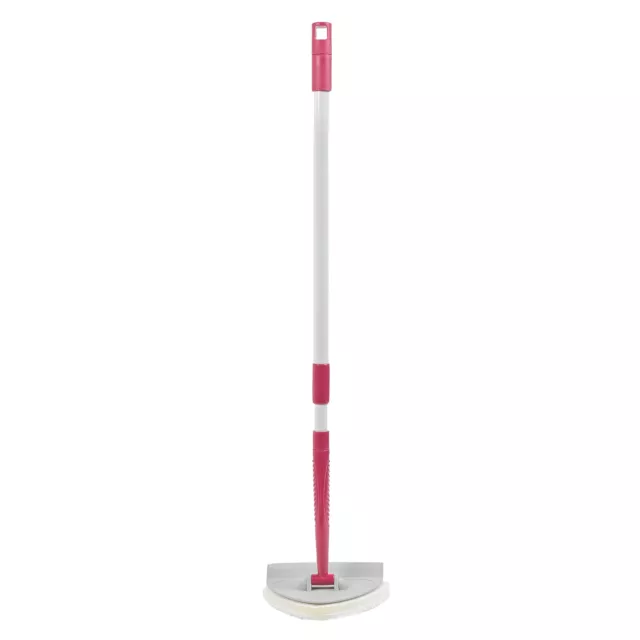 Kleeneze Bathroom Cleaner Mop with Extendable Handle for Showers/Mirrors/Tiles