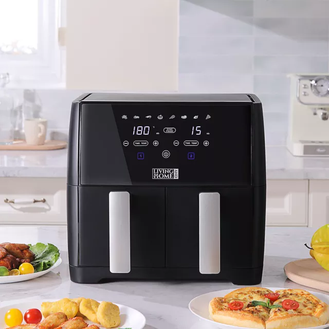 Air Fryer 5.5 8L 15L Digital Kitchen Oven Oil Free Low Fat Healthy Frying Cooker