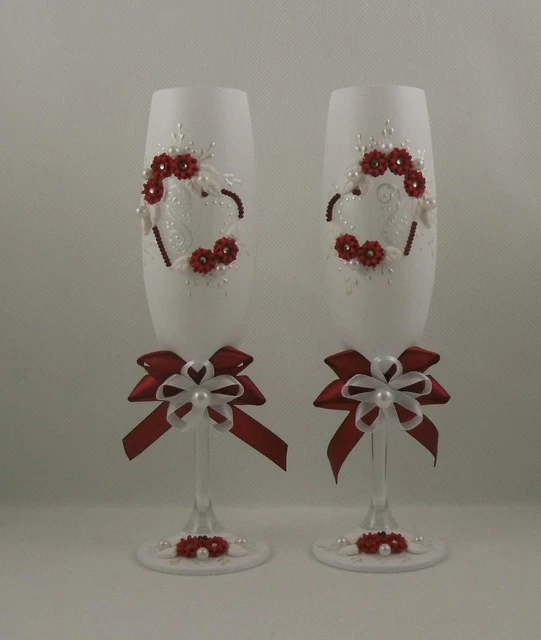 Hochzeitsgläser Verres à Champagne de Mariage