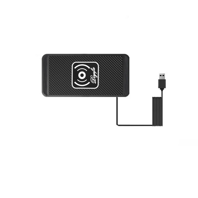 Car Charging Launch Pad Wireless Fast Charger Stand Dock Mat For iPhone Samsung