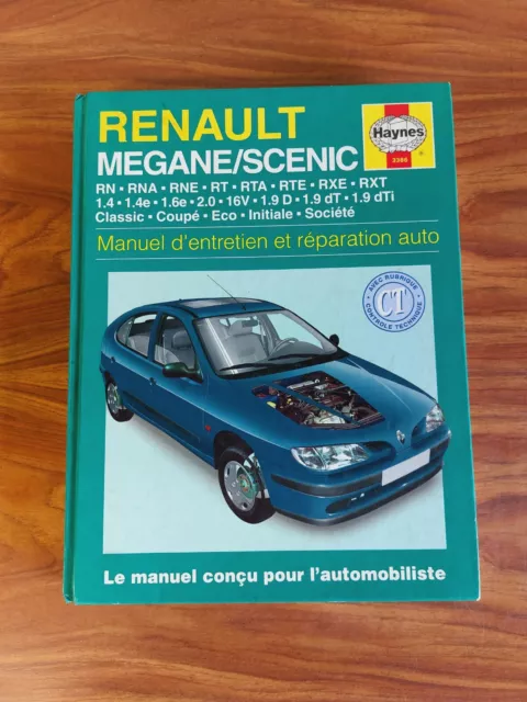 Revue Technique Haynes Rta Renault Megane Scenic 1995-2003 N° 3386