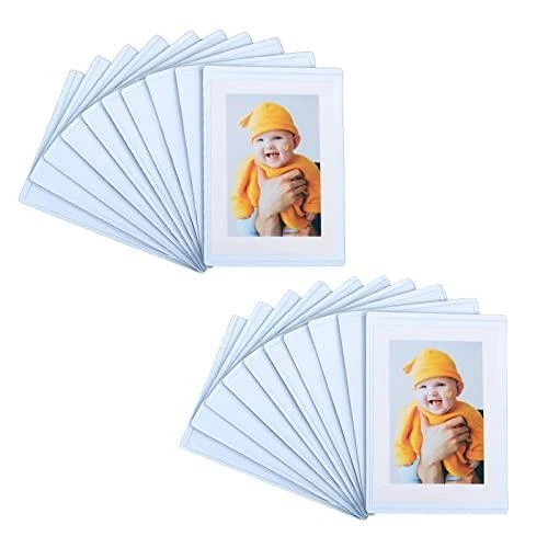 2.5 x 3.5 Magnetic Picture Frame, Instax Mini Frame Photo Magnets for