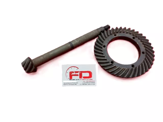 Coppia Conica Differenziale Fiat 500D/F/L/R/126  8 / 39 Fiat Originale Rimanenza