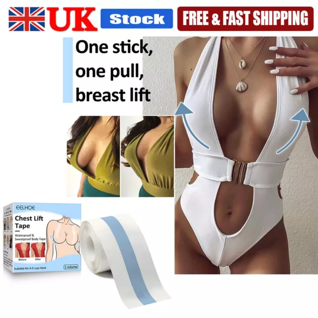 Women Breast Lift Tape Boob Tape Breast Enhancer Nipple Cover Chest Sticker  Tape