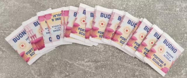 N°69 Buoni "Insieme Per La Scuola" Conad 2023 - Solo Buoni - Nuovi, Originali