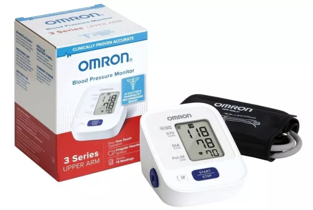 Brand New Sealed Omron BP7100 3 Series  Upper Arm Blood Pressure Monitor