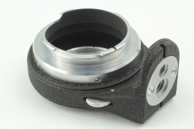[COMO NUEVO EN CAJA] Adaptador de montaje a tornillo Leitz Leica Oubio 16466 M para Visoflex 3