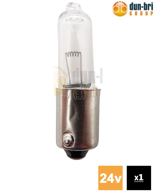 2-Pack 535 H21W Halogen Bulbs – 24V 21W BAY9S, Side & Tail Light For Trucks