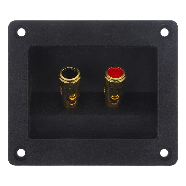 CAR SPEAKER TERMINAL Connector Speaker Double Binding Post Plate