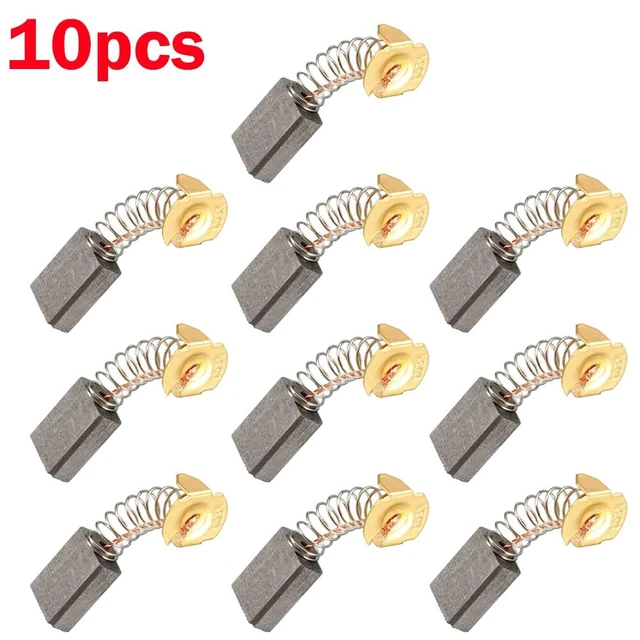 Per Motori Elettrici Set Spazzole Carbonio di 10 Dimensioni 16mm x 13mm x 6mm