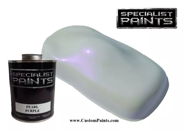 1 Litre Paint Kit of Pearl Purple, Automotive Grade Paint, Urethane Based