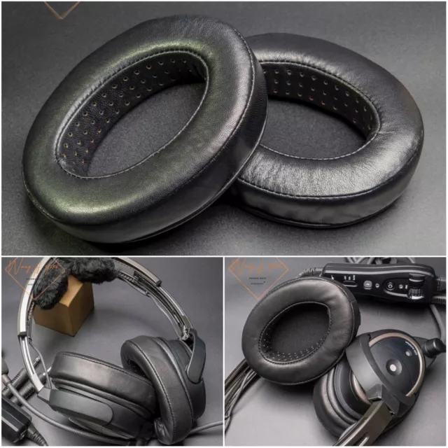 SheepSkin Real Leather Larger Ear Pad Cushion For Bose A10 A20 Aviation Headset