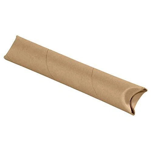 Tape Logic TLS1509K Crimped End Mailing Tubes 1-1/2" x 9" Kraft Pack of 70