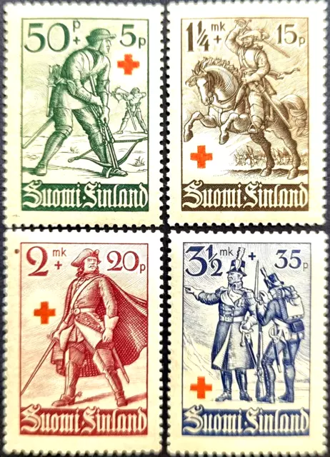 FINLAND 1940 Nice C/Set of MNH Stamps as Per Photos