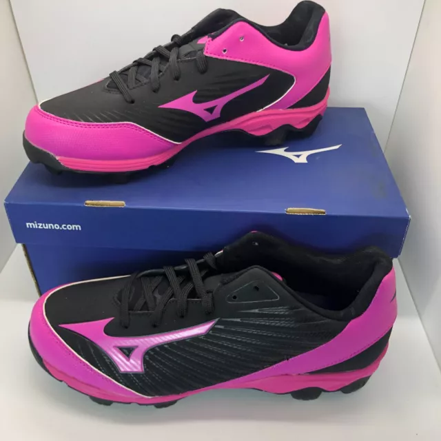 Mizuno Women's 11 Softball Cleats 9-Spike Advanced Finch Franchise 7 Pink Black