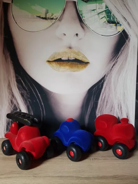 VÉHICULES MOUSSE RUBBABU JOUET 1er ÂGE ENFANT VOITURE TRAIN CAMION POMPIER