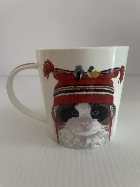 Paperproducts Design Ppd Two Can Art Max The Cat Bone China Mug Mint!