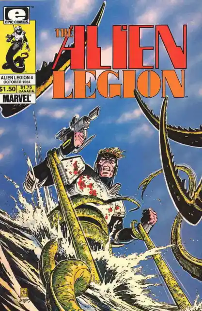 Alien Legion, The #4 Marvel Epic Comics October Oct 1984 (VF)