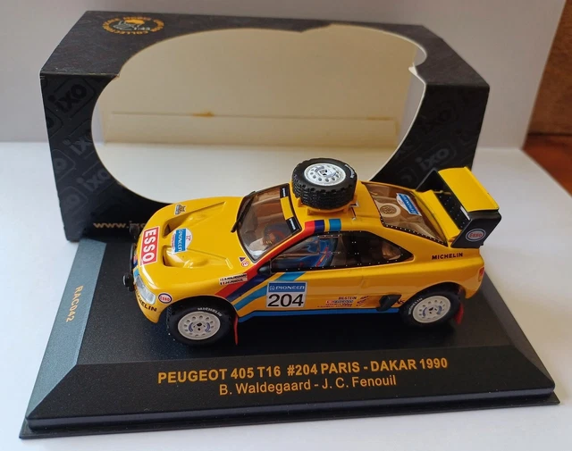 Mini Racing Peugeot P4 Leotard 6x6 - Rallye Paris Dakar 1986 - 1/43 Autovox