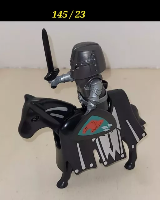 Playmobil Chevalier  Du Faucon A Cheval    P145 / 23