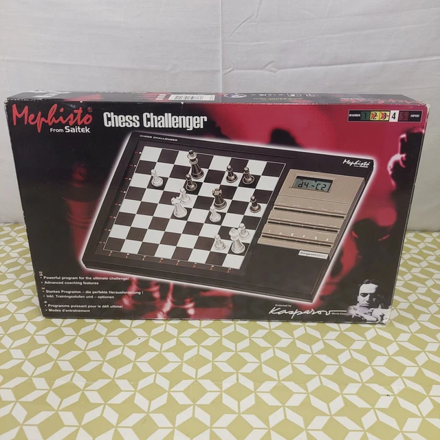 Cadeau Idéal Amazing Turbo Advanced Trainer Chess Computer by Saitek Kasparov eB