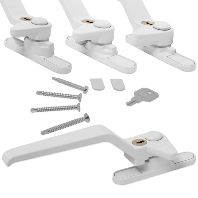 10 pz baldacchino blocco serratura L30mm per aerei RC parti aerei elettrici schiuma modello accessori colore bianco  26