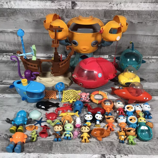 Octonauts Octopod Playset Bundle with Gups and Figures and Accessories Job Lot