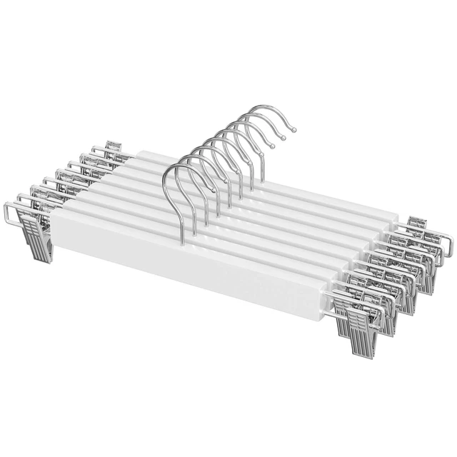 20 Organizer Appendini Per Leggings E Pantaloni Con Clip In Metallo Gommate - Salvaspazio Per Armadio