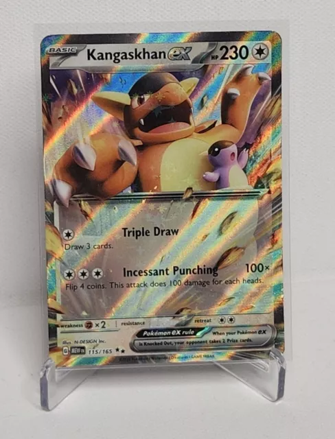 Kangaskhan ex - MEW EN - 115/165 - Double Rare