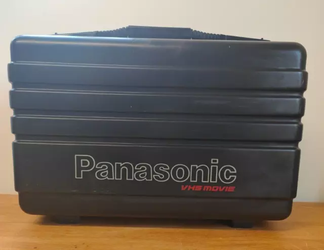 Panasonic NV-M3 Series VHS Movie Cam Corder Camera Original Carry Case + Inserts