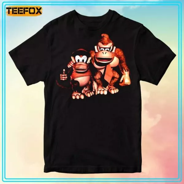 DONKEY & DIDDY Kong Thumbs Up T-Shirt $6.99 - PicClick