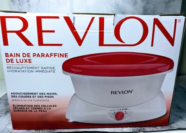 New Paraffin Bath Wax Revlon Moisturestay Quick Heat Feet Hands Skin