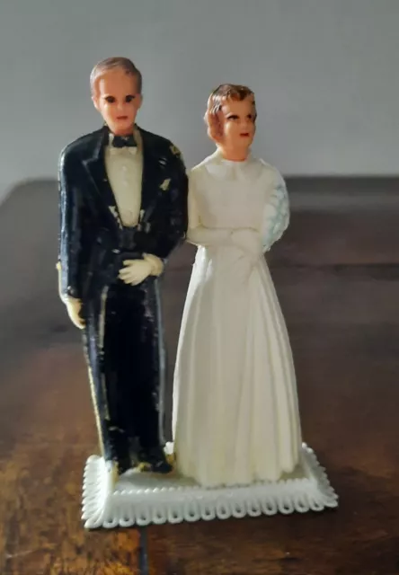 Ancien Couple De Maries Piece Montee
