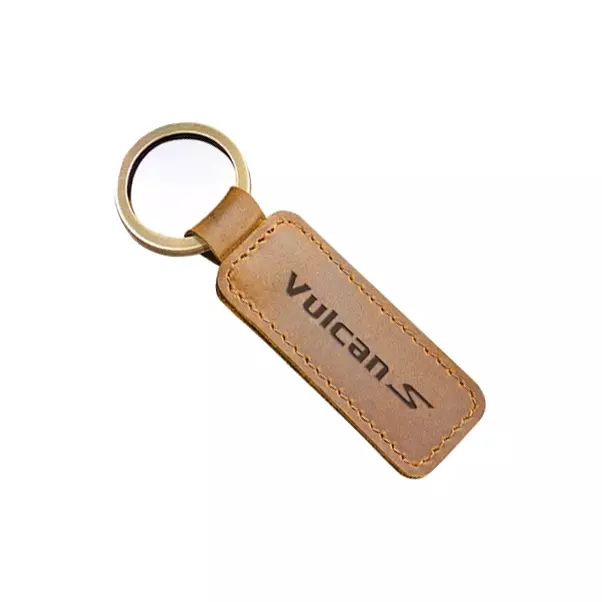 Key Ring Keychain Leather Gift Motorcycle Accessories BR for Kawasaki Vulcan S