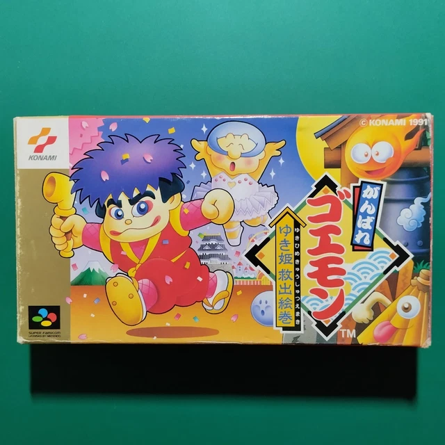 Ganbare Goemon – Yukihime Kyuushutsu Emaki # SFC / Super Famicom / SHVC-GG