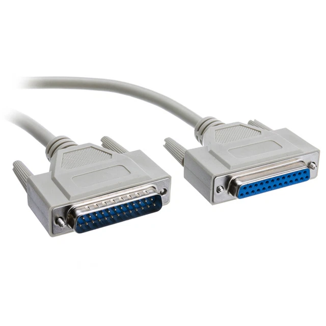 Cable de impresora paralelo Centronics Lpt Db25 X 36 de 3 metros, color