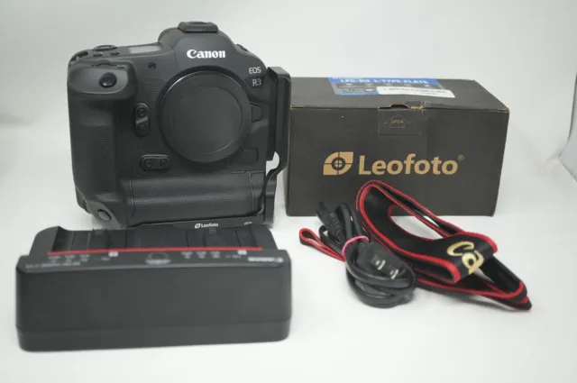 Canon EOS R3 Mirrorless Digital Camera Body w/ L-Bracket - EUC