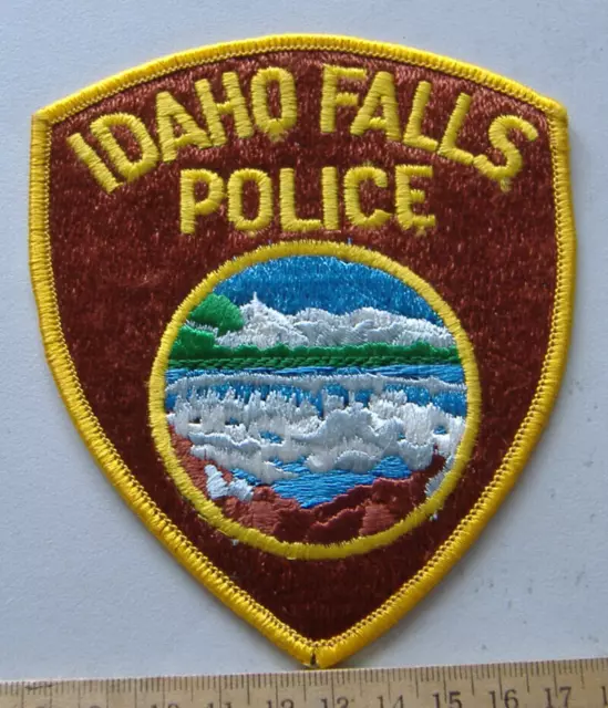 Idaho Falls  Police       Idaho   Police Fabric Patch