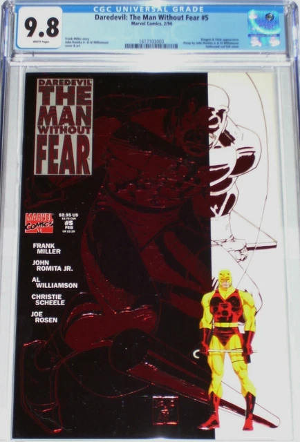 Daredevil: The Man Without Fear #5 CGC 9.8 Nov 1993 Embossed red foil cover